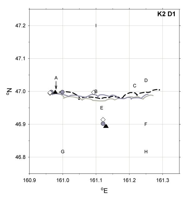 K2 D1 map